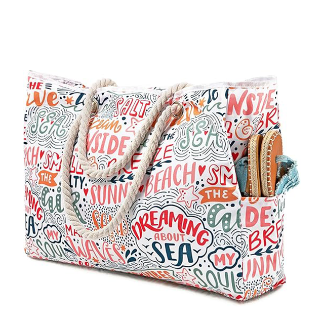 大型防水砂防止ビーチトート