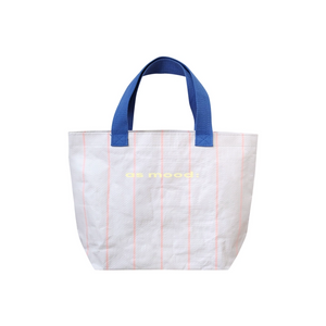 Bolsa de asas tejida PP original del almuerzo de la raya