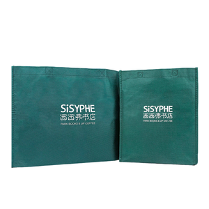 Buchhandlung Literarisches zweifarbiges Tragetaschen-Set