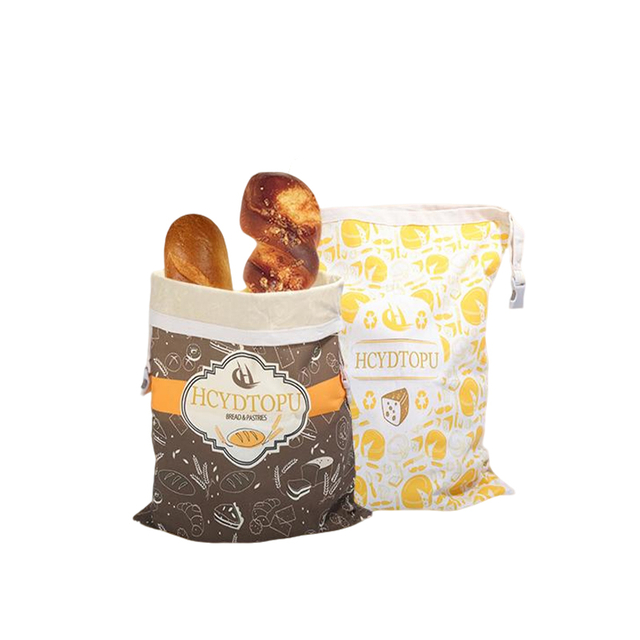 Paquete de 2 bolsas de pan de cera de abejas para masa madre casera