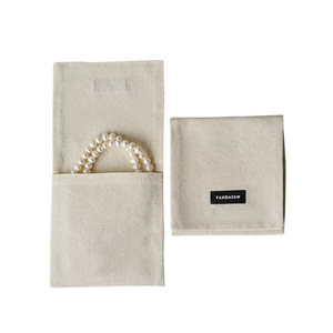 Bolsa de joyer&iacute;a con sobre de doble capa con logotipo personalizado