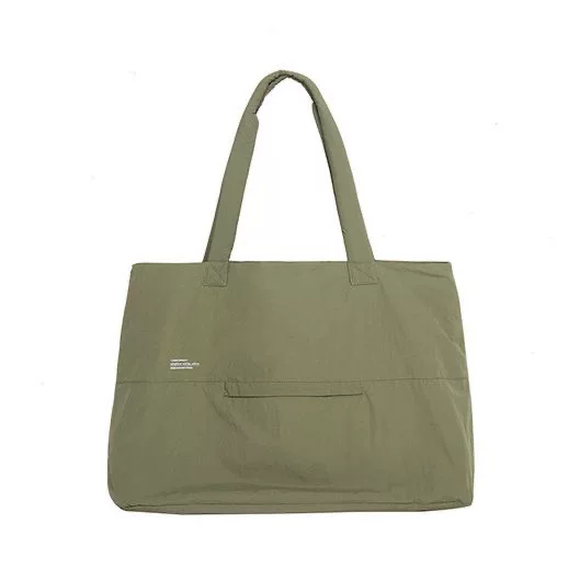 Minimalistische wasserabweisende Nylon-Einkaufstasche